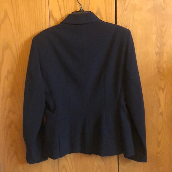 NEW Larry Levine Suit Coat, Black Size 8 - Picture 2 of 9